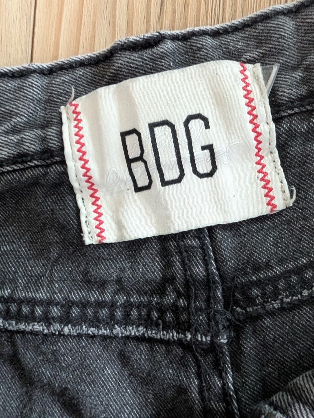 BDG Gray Washed Moto Cargo Pants - Picture 5 of 7